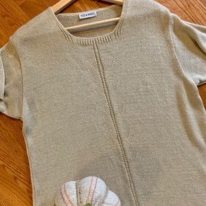 Vizi & Indizi Cream Tunic Top